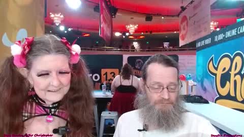 Snapshot of sexysandra_n_sirchristopher chatting on 17, 1, 2025 Sexy Sandra and Sir Christopher online show from 17, 1, 2025