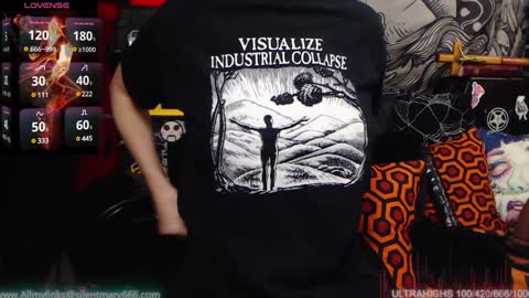 Allmylinkssilentmary666 online show from 22, 1, 2025