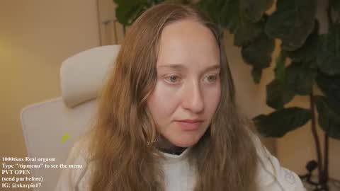 Snapshot of skarpio17 chatting on 27, 10, 2025 Im Scarlett ONLINE 5pm-10pm NYC time online show from 27, 10, 2025