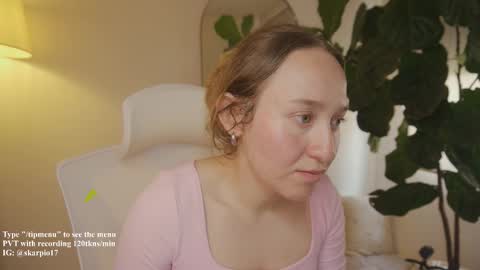 Snapshot of skarpio17 chatting on 16, 11, 2025 Im Scarlett ONLINE 5pm-10pm NYC time online show from 16, 11, 2025