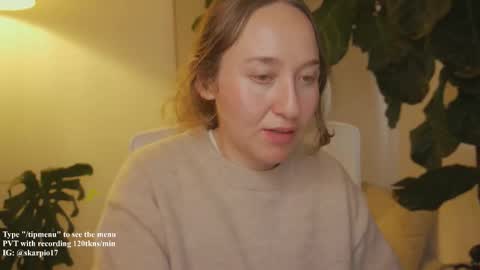 Snapshot of skarpio17 chatting on 30, 11, 2025 Im Scarlett ONLINE 5pm-10pm NYC time online show from 30, 11, 2025