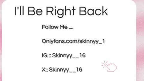 Skinnyy   online show from 14, 7, 2026