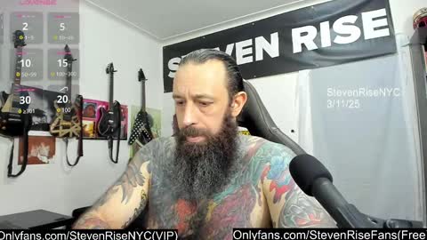 StevenRiseNYC online show from 12, 3, 2025