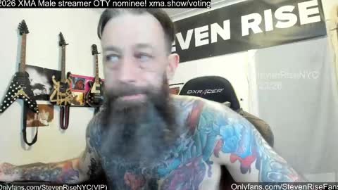 Snapshot of stevenrisenyc chatting on 25, 4, 2026 StevenRiseNYC online show from 25, 4, 2026