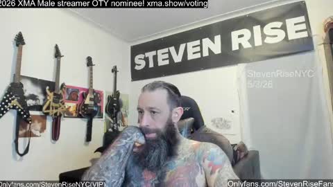 Snapshot of stevenrisenyc chatting on 5, 5, 2026 StevenRiseNYC online show from 5, 5, 2026