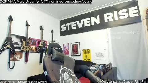 Snapshot of stevenrisenyc chatting on 6, 5, 2026 StevenRiseNYC online show from 6, 5, 2026