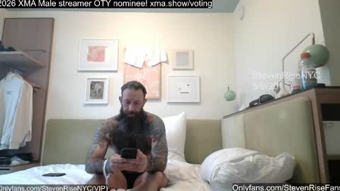 Snapshot of stevenrisenyc chatting on 11, 5, 2026 StevenRiseNYC online show from 11, 5, 2026