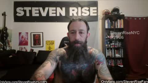 Snapshot of stevenrisenyc chatting on 23, 5, 2026 StevenRiseNYC online show from 23, 5, 2026