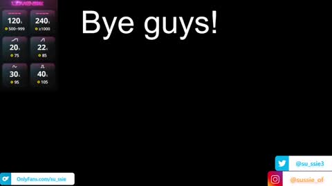 Snapshot of su_ssie chatting on 4, 1, 2025 su_ssie online show from 4, 1, 2025