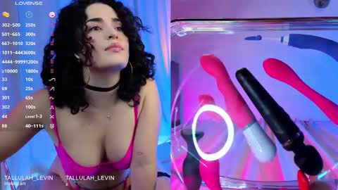 Snapshot of tallulah_levine chatting on 3, 12, 2025 Talu online show from 3, 12, 2025