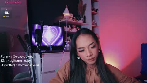 Snapshot of temptressxruby chatting on 10, 1, 2025 TemptressxRuby online show from 10, 1, 2025