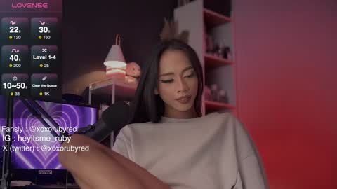 TemptressxRuby online show from 15, 1, 2025