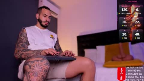 Teo Ferrer online show from 29, 10, 2025