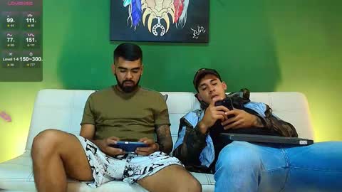Snapshot of the_golden_boys chatting on 22, 10, 2025 SCOTT THEO KAMERON GENDERSON online show from 22, 10, 2025