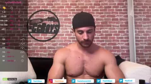 Snapshot of theccboysxxx chatting on 3, 7, 2026 The CC Boys Travis Connor Paul Codi online show from 3, 7, 2026