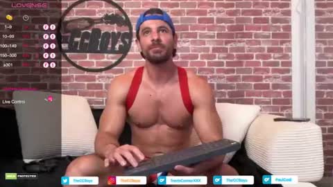 Snapshot of theccboysxxx chatting on 5, 7, 2026 The CC Boys Travis Connor Paul Codi online show from 5, 7, 2026