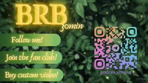 trickykitsune online show from 27, 10, 2025