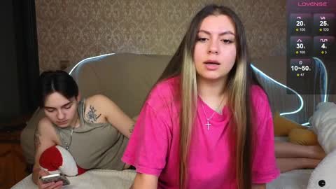 Snapshot of twobabesweet chatting on 5, 1, 2025 Welcome guys We Lili and Vic PVT open online show from 5, 1, 2025
