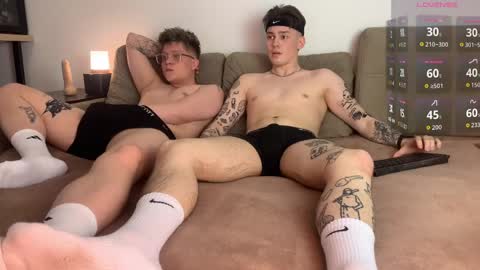 Noah blonde and Josh dark hair Nike guy online show from 5, 4, 2026