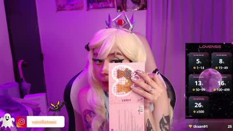 Vainilla Independent model online show from 21, 1, 2025