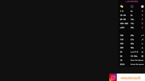 Snapshot of venus_leroy chatting on 11, 3, 2025 Venus online show from 11, 3, 2025