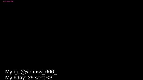 Snapshot of venussx_x chatting on 8, 9, 2025 Venus MY BDAY 29 SEPT online show from 8, 9, 2025