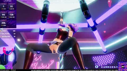 Snapshot of vexruby chatting on 1, 3, 2025 Vex Ruby online show from 1, 3, 2025