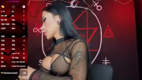 Snapshot of victoriavampire666 chatting on 20, 11, 2025 Victoria Vampire online show from 20, 11, 2025