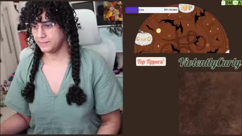 Snapshot of violentlycurly chatting on 16, 9, 2025 Curly the Coin Operated Toy online show from 16, 9, 2025