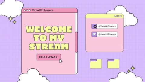 Violet Flowers online show from 3, 11, 2025