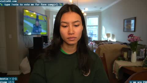 Snapshot of violishh chatting on 4, 1, 2025 follow me on twitter violishh and ig violishh  online show from 4, 1, 2025