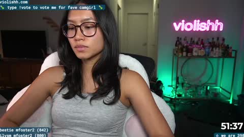 Snapshot of violishh chatting on 10, 1, 2025 follow me on twitter violishh and ig violishh  online show from 10, 1, 2025