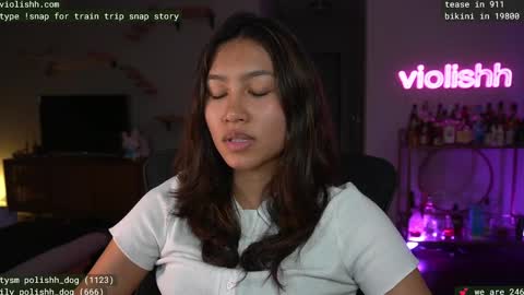 Snapshot of violishh chatting on 1, 3, 2025 follow me on twitter violishh and ig violishh  online show from 1, 3, 2025