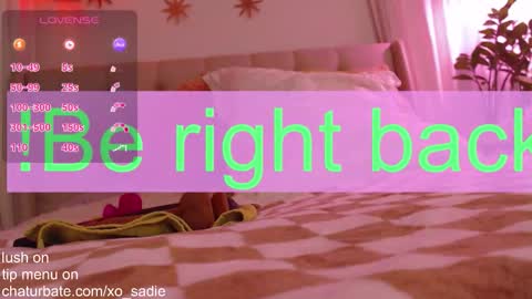 Xo Sadie online show from 23, 2, 2026