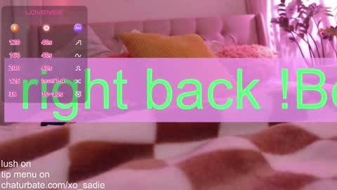 Xo Sadie online show from 22, 3, 2026