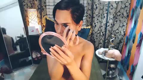 Snapshot of xqueenyasiandomcumx chatting on 26, 12, 2024 address me as QUEEN NINA A Little Bit of ANGELIC FACE with a Wild Demonic Side online show from 26, 12, 2024