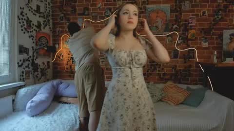 Mia and Andry  online show from 18, 2, 2025