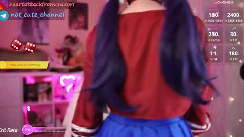 Snapshot of yourcutewaifu chatting on 1, 2, 2025 Lina Fansly online show from 1, 2, 2025