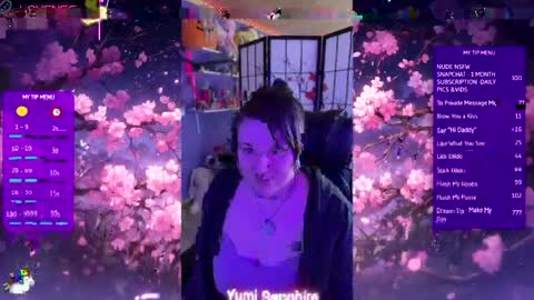 Yumi Sapphire online show from 21, 4, 2026