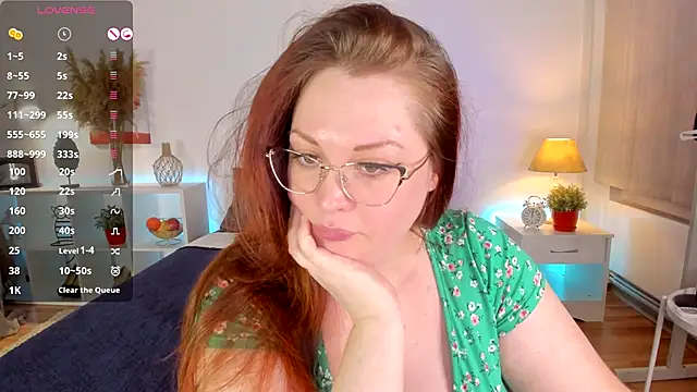 Snapshot of CutieGinger chatting on 5, 12, 2024 CutieGinger online show from 5, 12, 2024
