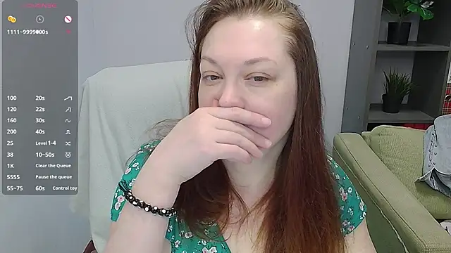 CutieGinger online show from 8, 11, 2025