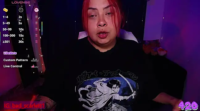 bad scarlett1 online show from 21, 3, 2025