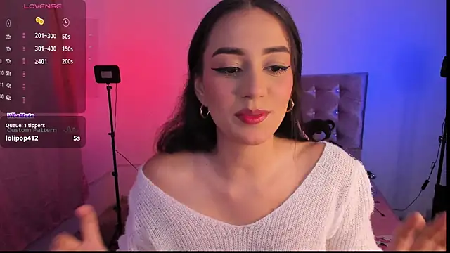 Snapshot of LucianaCarter chatting on 8, 1, 2026 LucianaCarter online show from 8, 1, 2026
