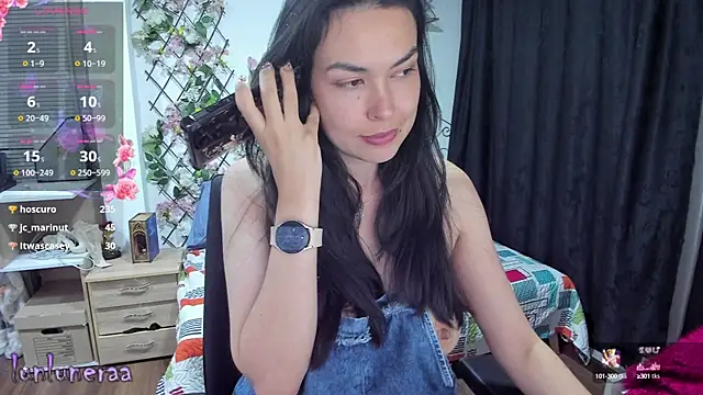 Snapshot of Lunlunera chatting on 25, 1, 2025 Lunlunera online show from 25, 1, 2025