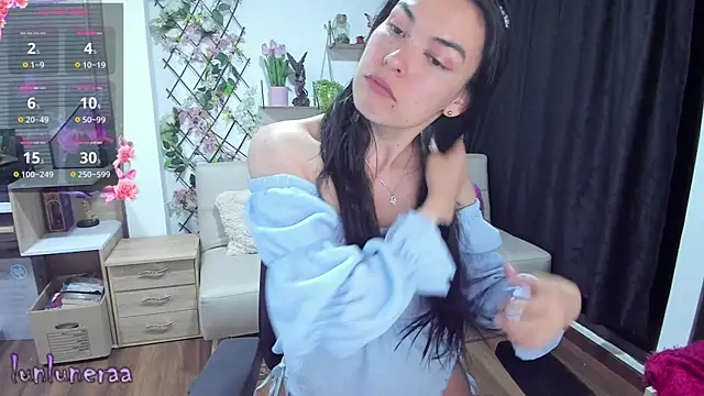 Snapshot of Lunlunera chatting on 19, 2, 2025 Lunlunera online show from 19, 2, 2025