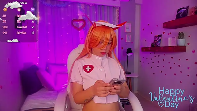 CoralineRicce  online show from 15, 2, 2025