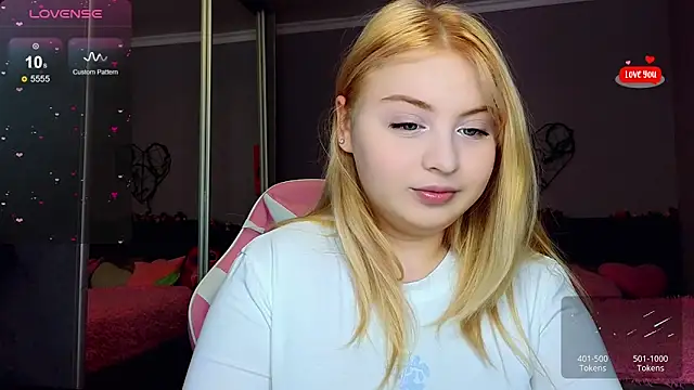 shy blondiee online show from 16, 2, 2025