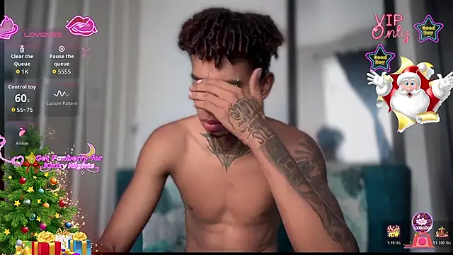 sexy blacks  online show from 16, 12, 2025