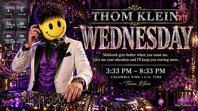 Snapshot of thomklein chatting on 20, 5, 2026 thomklein online show from 20, 5, 2026