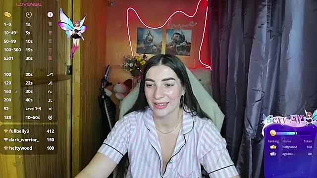 Fiery Brunette  online show from 1, 1, 2025